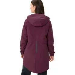 Winterjassen < Vaude Cyclist II Parka Gewatteerd Dames - cassis