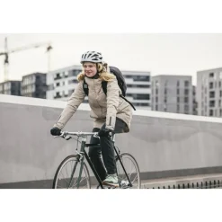 Winterjassen < Vaude Cyclist II Parka Gewatteerd Dames - cassis