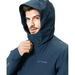 Vaude Cyclist Parka Gewatteerd Heren - dark sea uni