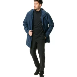 Vaude Cyclist Parka Gewatteerd Heren - dark sea uni