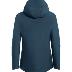 Winterjassen < Vaude Cyclist Warm Regenjas Dames - dark sea