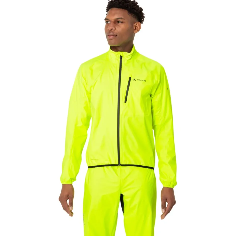 Vaude Drop III Regenjas Heren - neon yellow/neon yellow