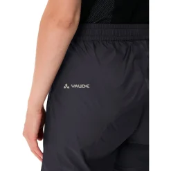Vaude Drop II Regenbroek Dames - Lang - zwart/zwart