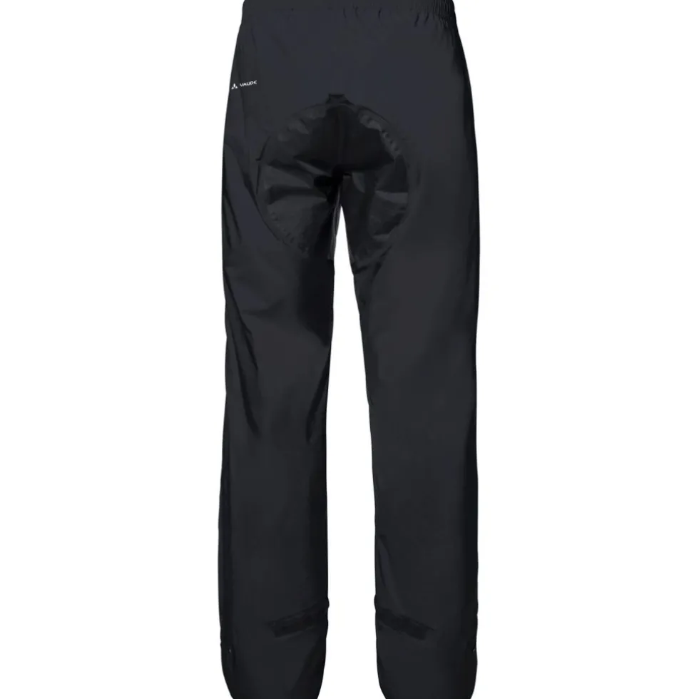 Vaude Drop II Regenbroek Heren - Regular - zwart/zwart