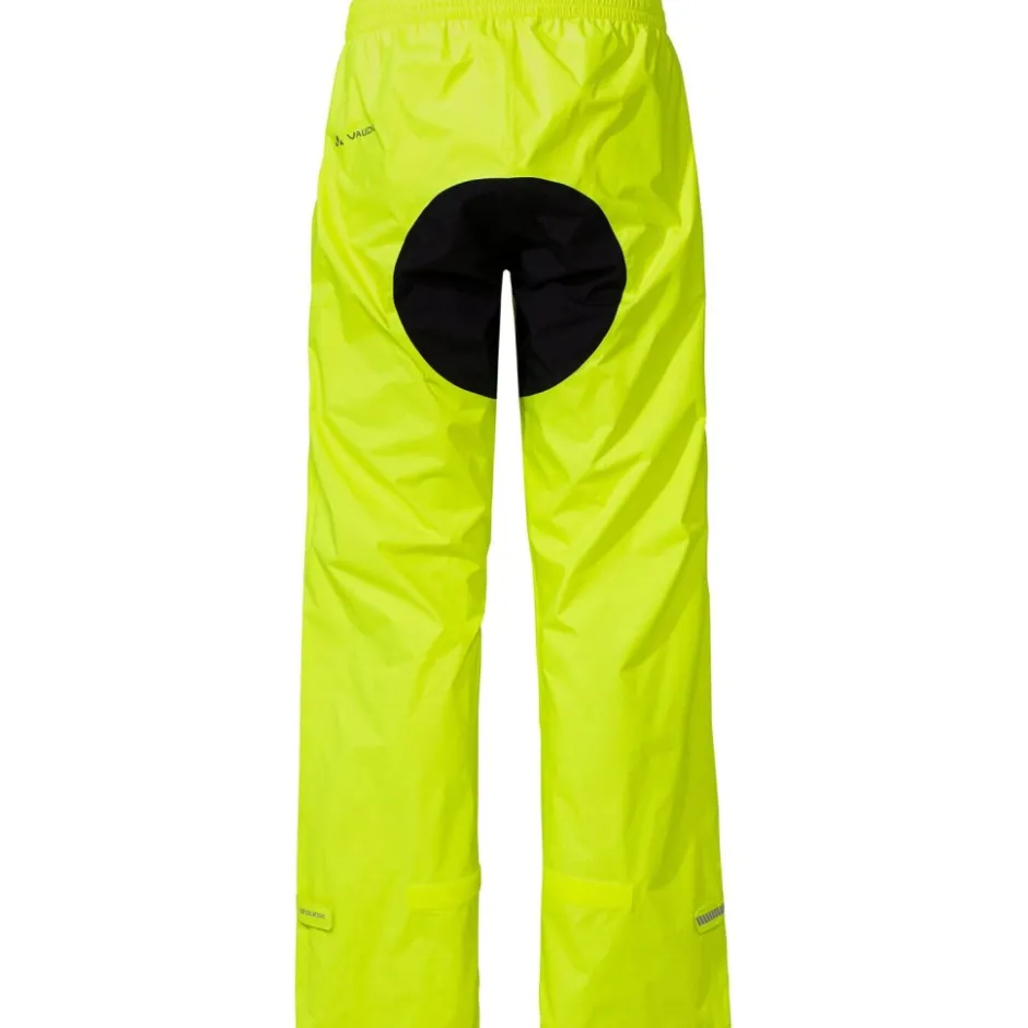 Regenbroeken < Vaude Drop II Regenbroek Heren - Regular - neon yellow uni