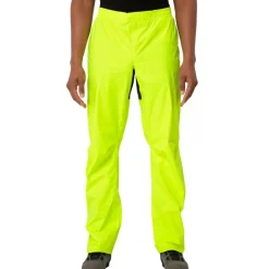 Regenbroeken < Vaude Drop II Regenbroek Heren - Regular - neon yellow uni