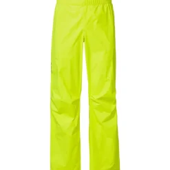 Regenbroeken < Vaude Drop II Regenbroek Heren - Regular - neon yellow uni