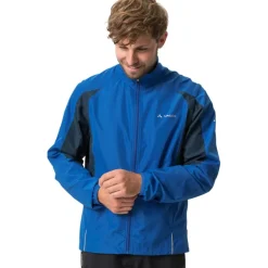 Vaude Dundee Classic Zip-Off Jas Heren - signal blue