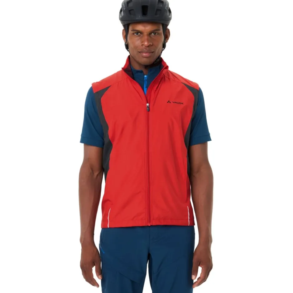 Windjacks < Vaude Dundee Caic Zip-Off Ja Heren - ar red