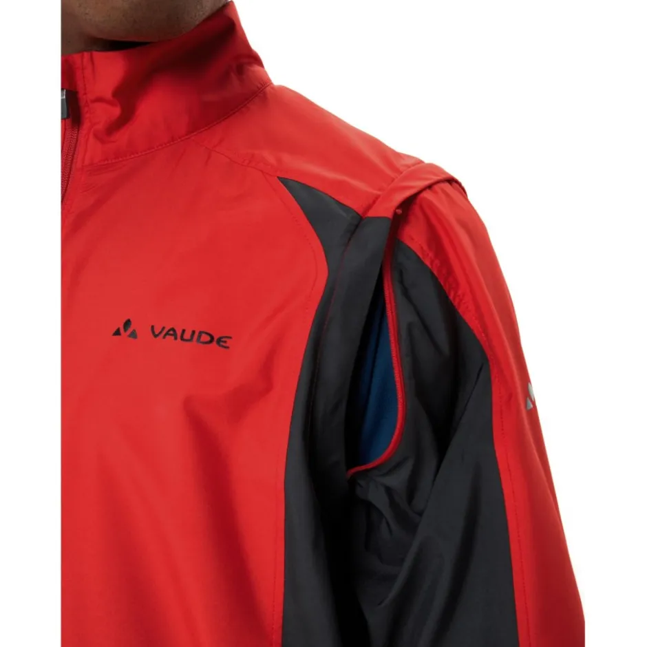 Windjacks < Vaude Dundee Caic Zip-Off Ja Heren - ar red