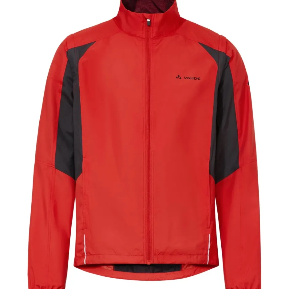 Windjacks < Vaude Dundee Caic Zip-Off Ja Heren - ar red