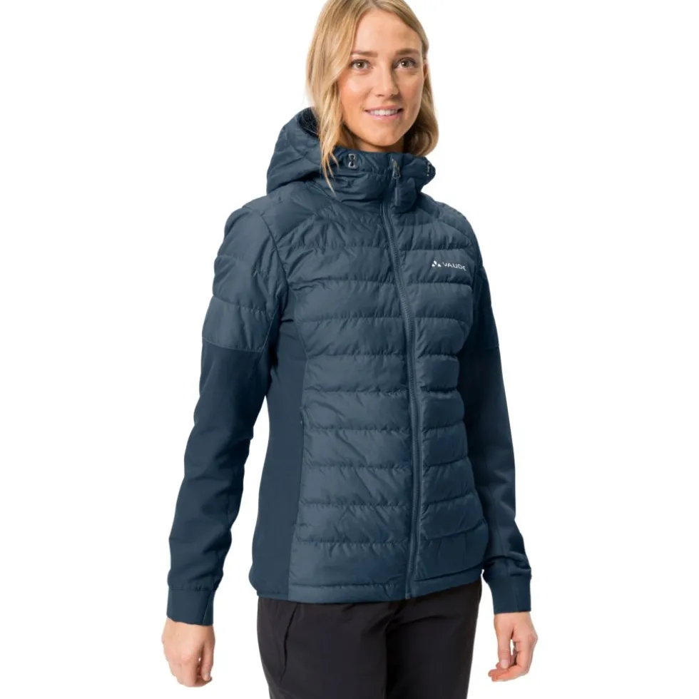 Vaude Elope Hybride Jas Dames - dark sea