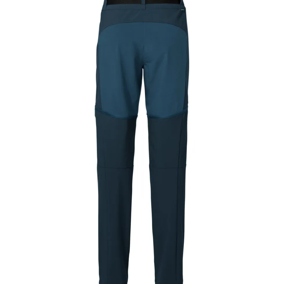 Vaude Elope Zip-Off Broek Dames - dark sea