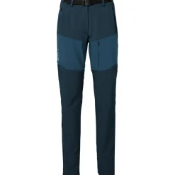 Vaude Elope Zip-Off Broek Dames - dark sea