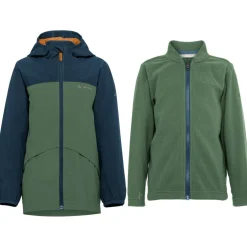 Vaude Escape 3in1 Jas Kinder - woodland