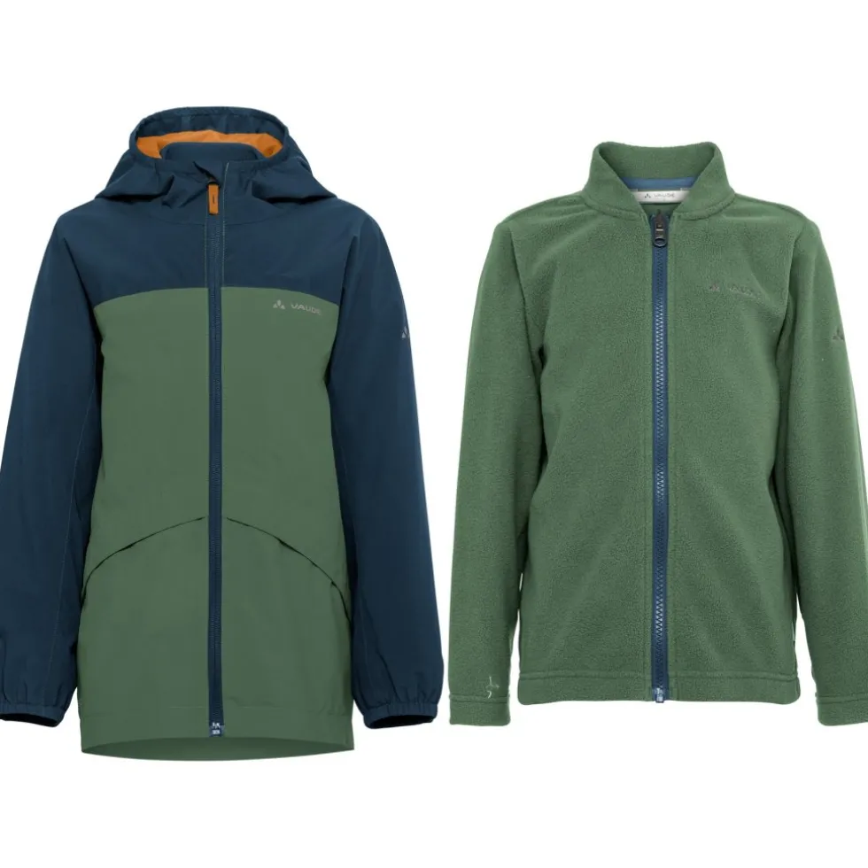 Vaude Escape 3in1 Jas Kinder - woodland