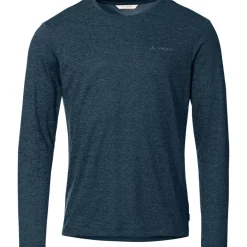 Vaude Essential Shirt met Lange Mouwen Heren - dark sea uni
