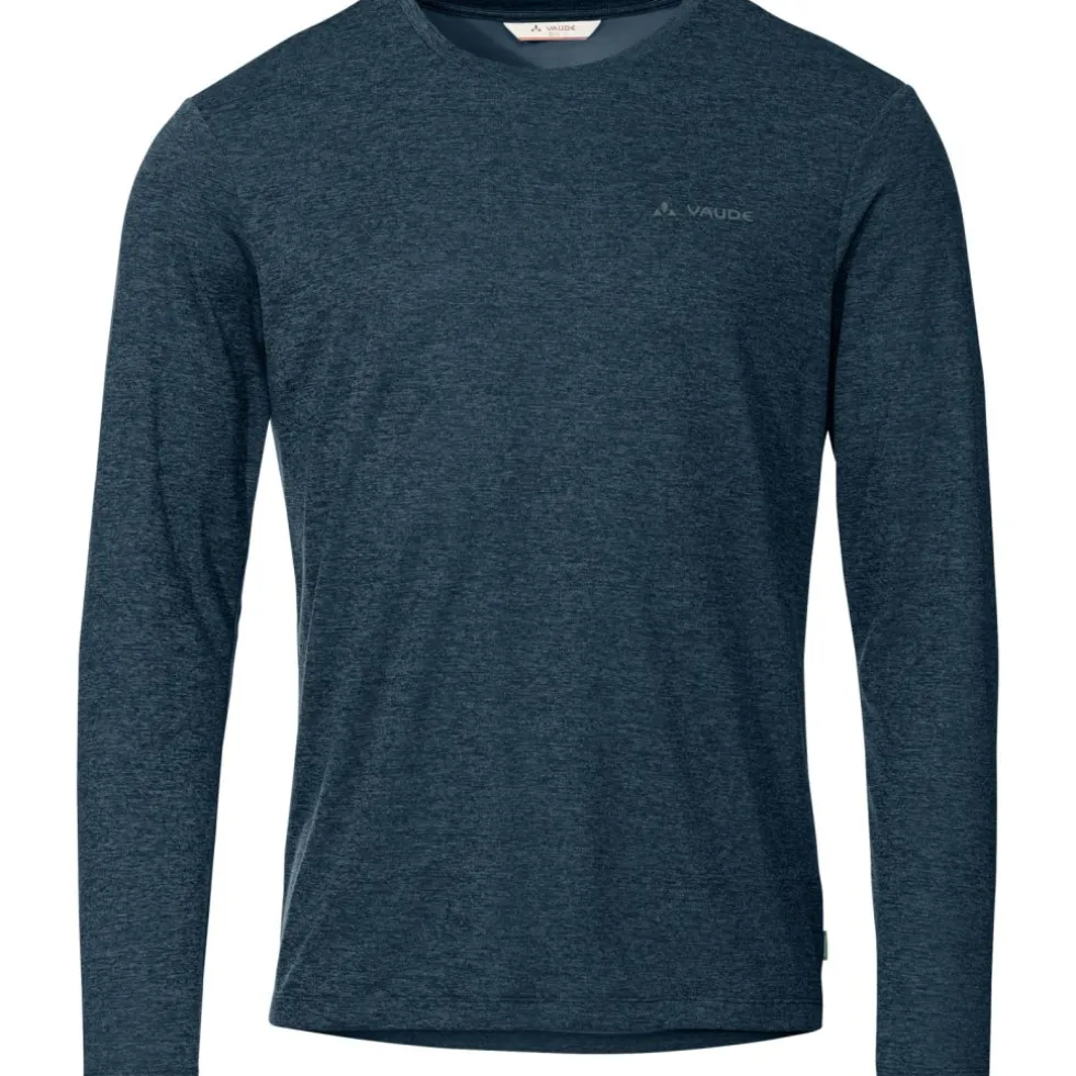 Vaude Essential Shirt met Lange Mouwen Heren - dark sea uni