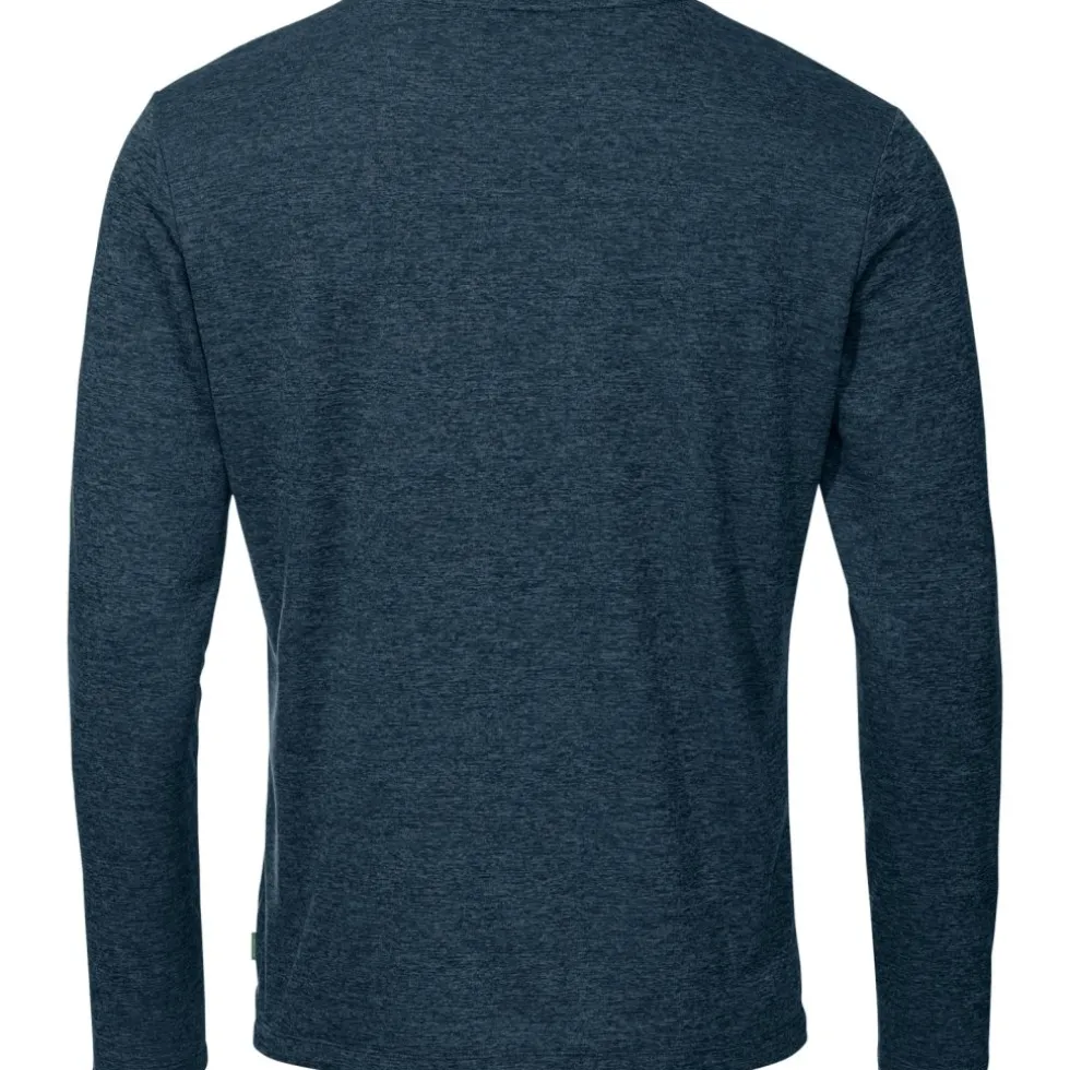 Vaude Essential Shirt met Lange Mouwen Heren - dark sea uni