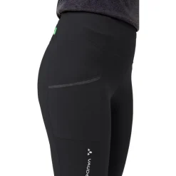 Broeken & Rokken < Vaude Essential Tights Dames - zwart