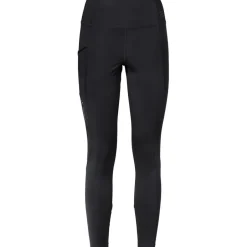 Broeken & Rokken < Vaude Essential Tights Dames - zwart