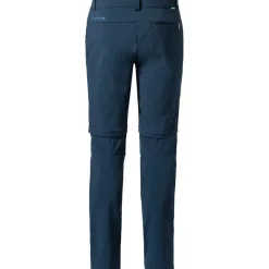 Vaude Farley II Stretch Zip-Off Broek Dames - Regular - dark sea