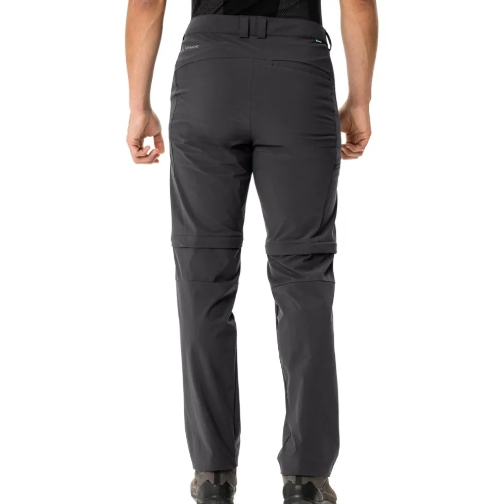 Vaude Farley II Stretch Zip-Off Broek Heren - Lang - zwart