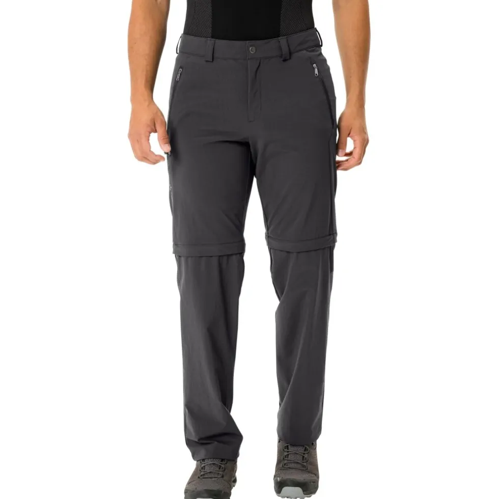 Vaude Farley II Stretch Zip-Off Broek Heren - Lang - zwart