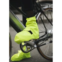 Vaude Fiets Beenkappen Kort - neon yellow