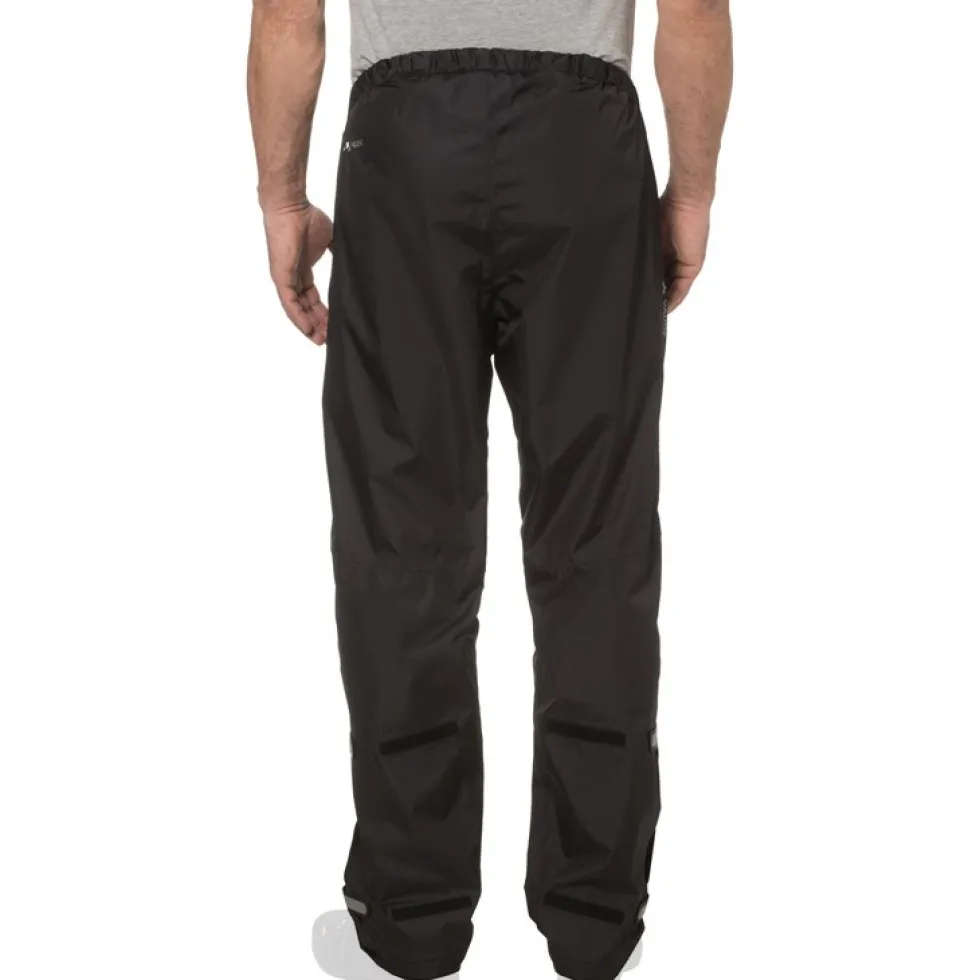 Vaude Fluid II Regenbroek Heren - Regular- zwart