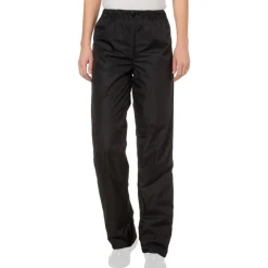 Regenbroeken < Vaude Fluid Regenbroek Dames - Regular - zwart