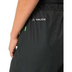 Regenbroeken < Vaude Fluid Regenbroek Dames - Regular - zwart