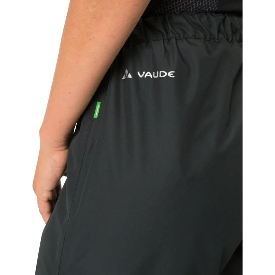 Regenbroeken < Vaude Fluid Regenbroek Dames - Regular - zwart