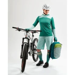 Mtb-Shorts|Mtb-Broeken < Vaude Ledro Short Dames - dark sea