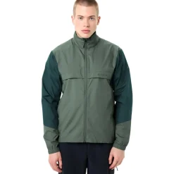 Windjacks < Vaude oaer Air Jas II Heren - deep pond