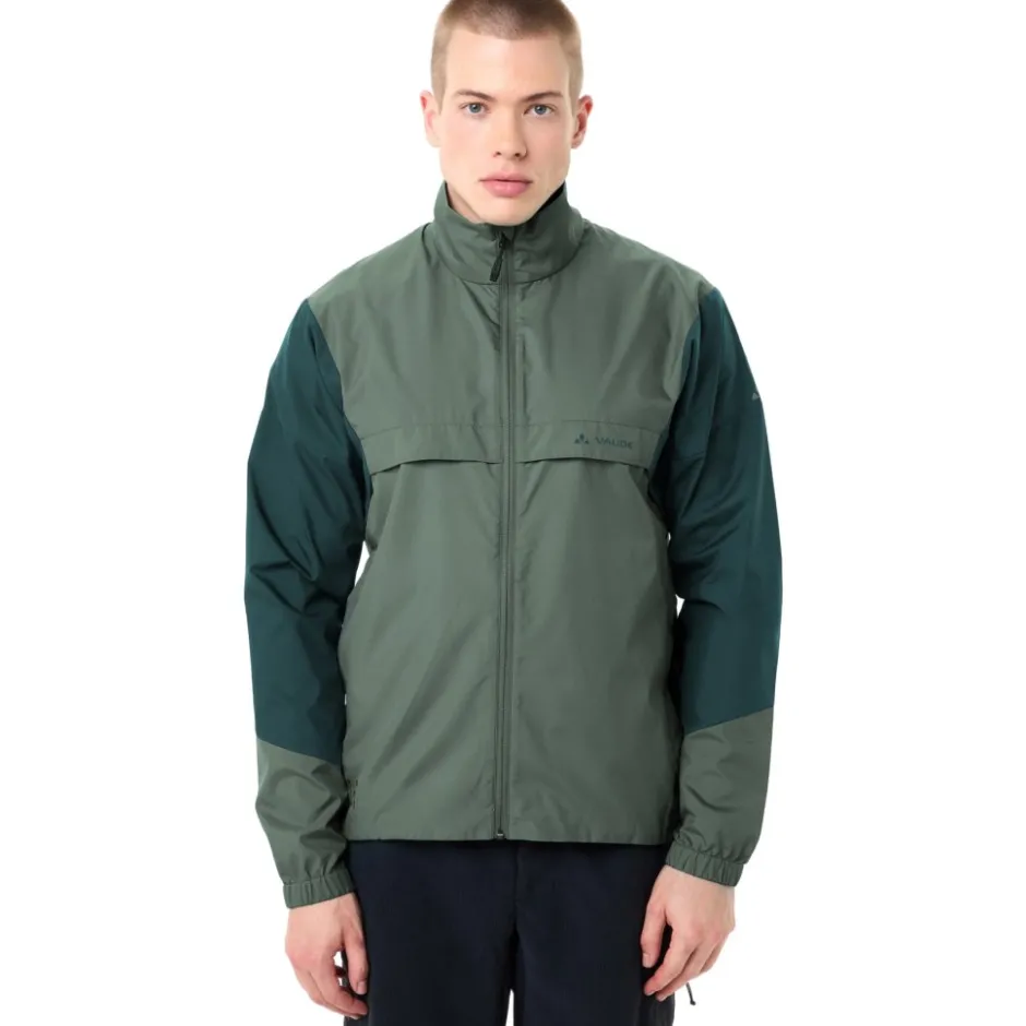 Windjacks < Vaude oaer Air Jas II Heren - deep pond