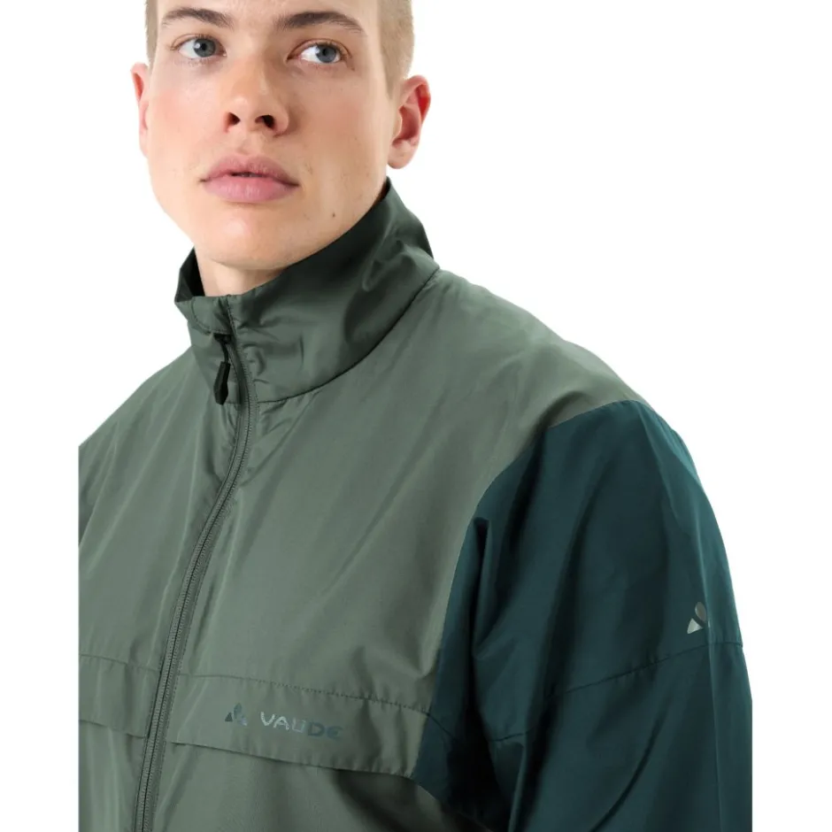 Windjacks < Vaude oaer Air Jas II Heren - deep pond