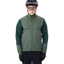 Windjacks < Vaude oaer Air Jas II Heren - deep pond