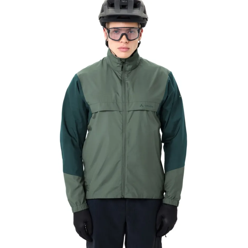 Windjacks < Vaude oaer Air Jas II Heren - deep pond