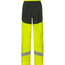 Vaude Luminum Regenbroek Dames - neongeel