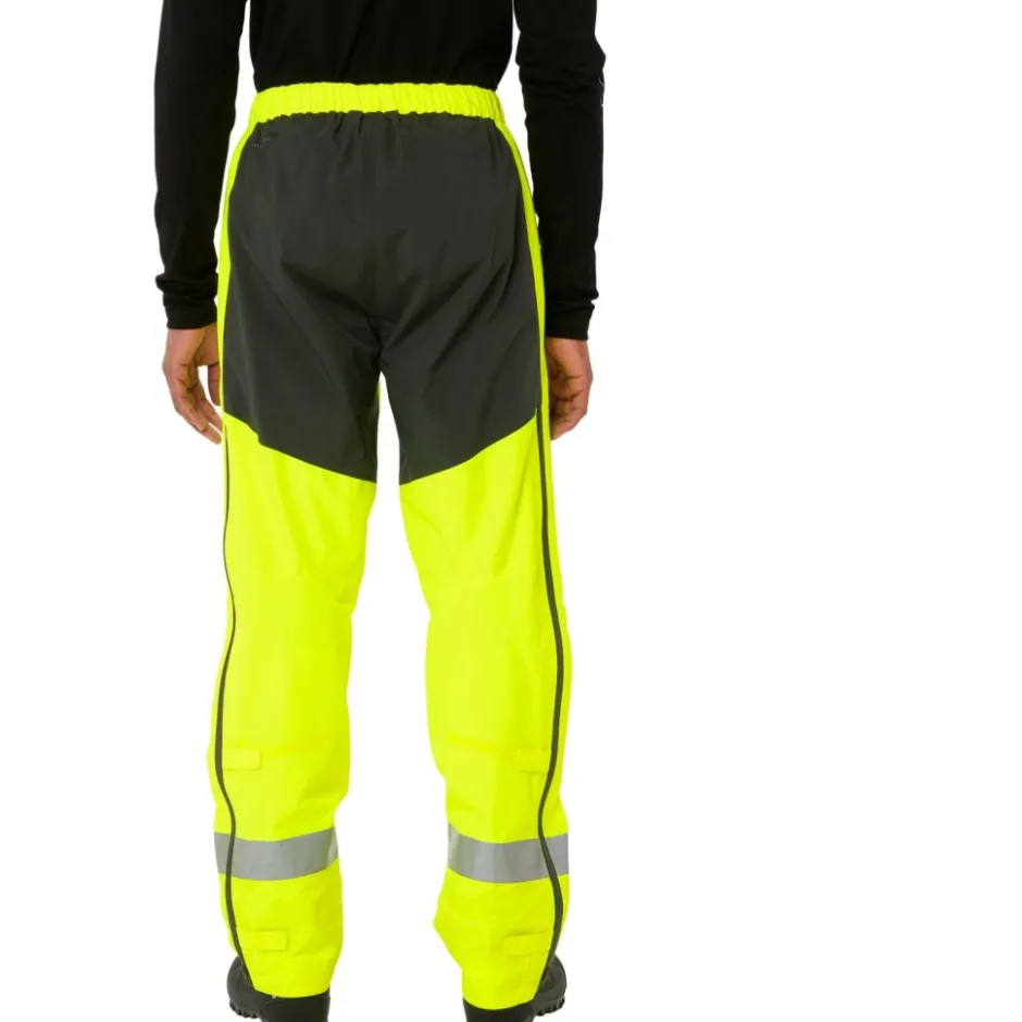 Regenbroeken < Vaude uinu Regenbroek Heren - neongee