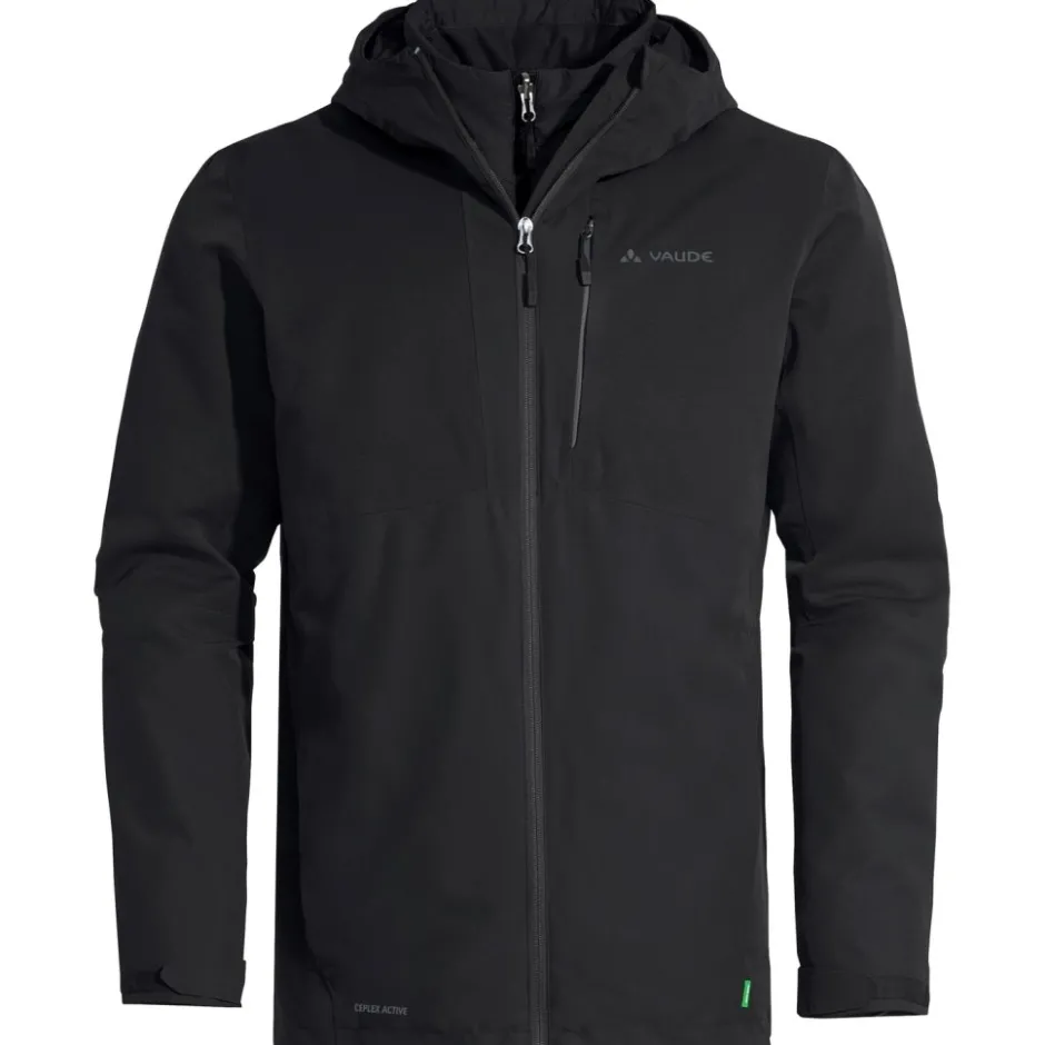 Jassen & Vesten < Vaude iskanti II 3in1 Jas - zwart