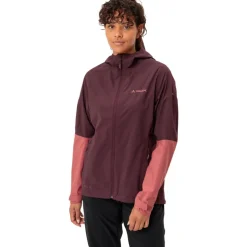 Vaude Moab II Regenjas Dames - cassis uni
