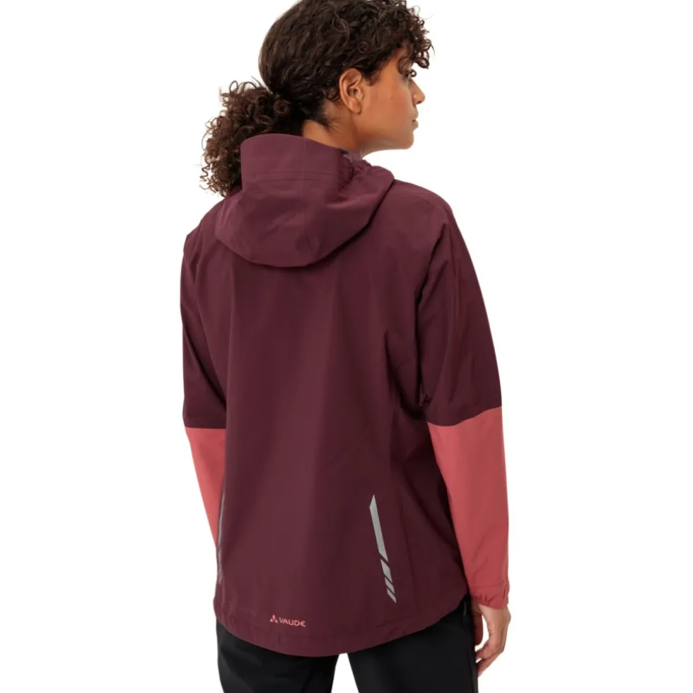 Vaude Moab II Regenjas Dames - cassis uni