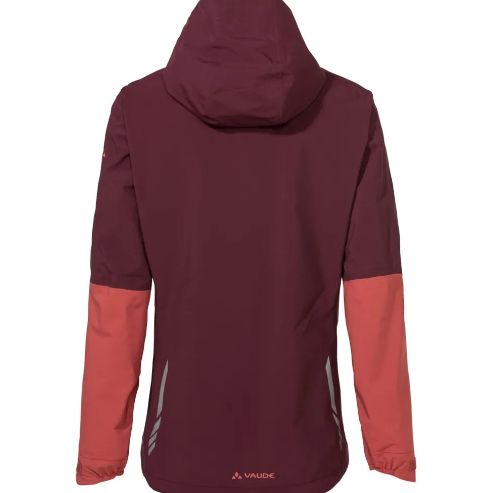 Vaude Moab II Regenjas Dames - cassis uni