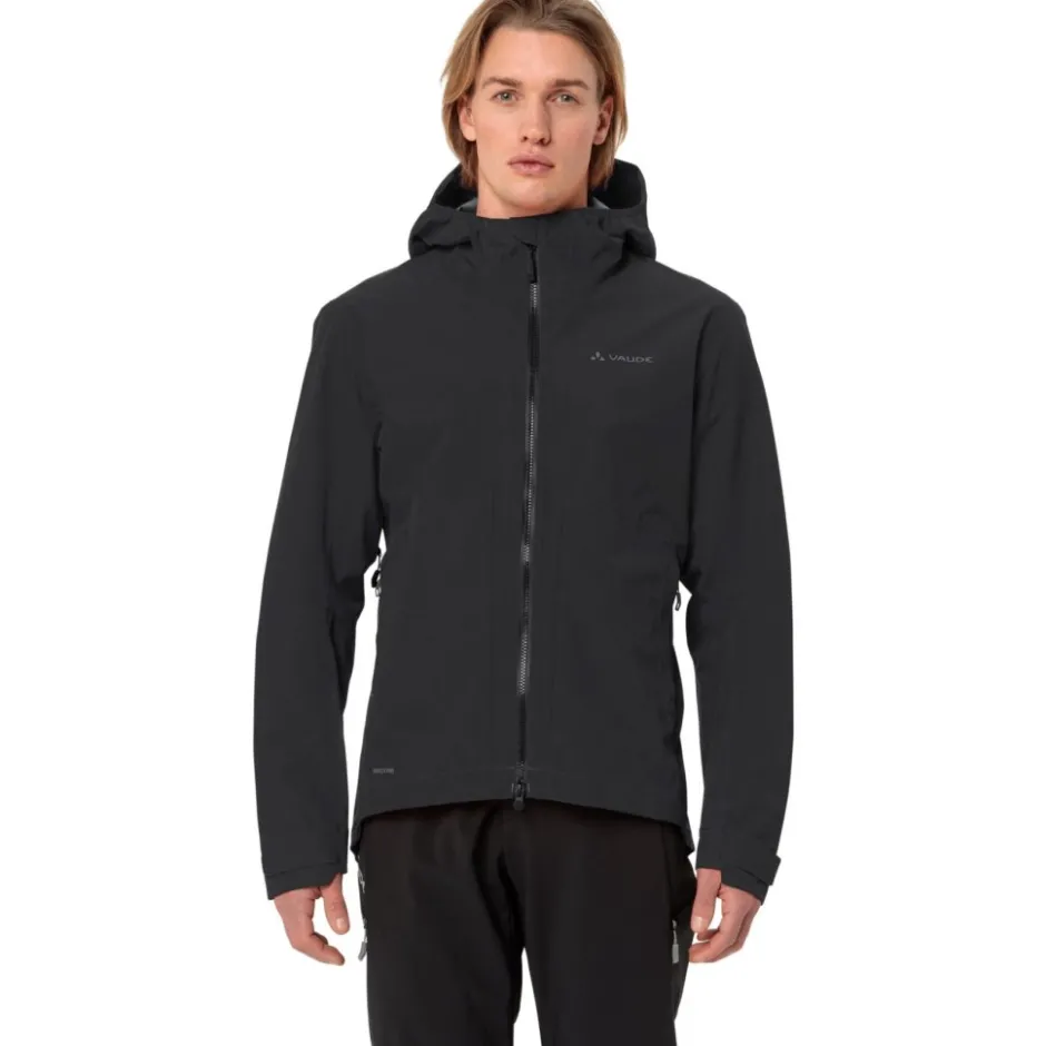 Regenjassen|Mtb-Jacks < Vaude Moab Pro Regenjas Heren - zwart