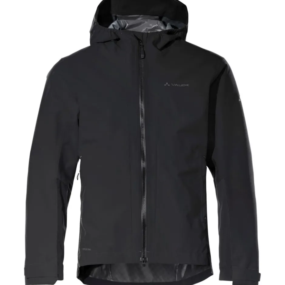 Regenjassen|Mtb-Jacks < Vaude Moab Pro Regenjas Heren - zwart