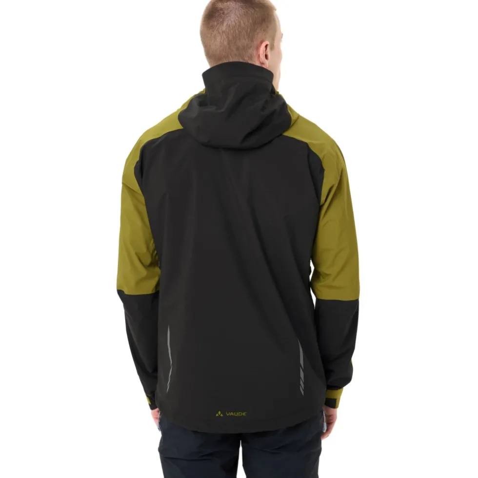 Vaude Moab Regenjas Heren - dark leaf