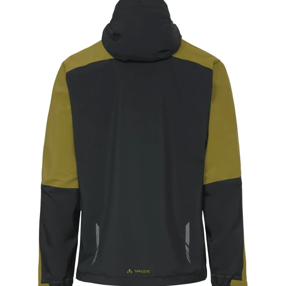 Vaude Moab Regenjas Heren - dark leaf