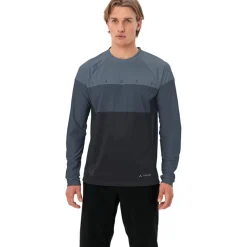 Mtb-Shirts < Vaude oab Shirt et ange ouwen VI Heren - heron